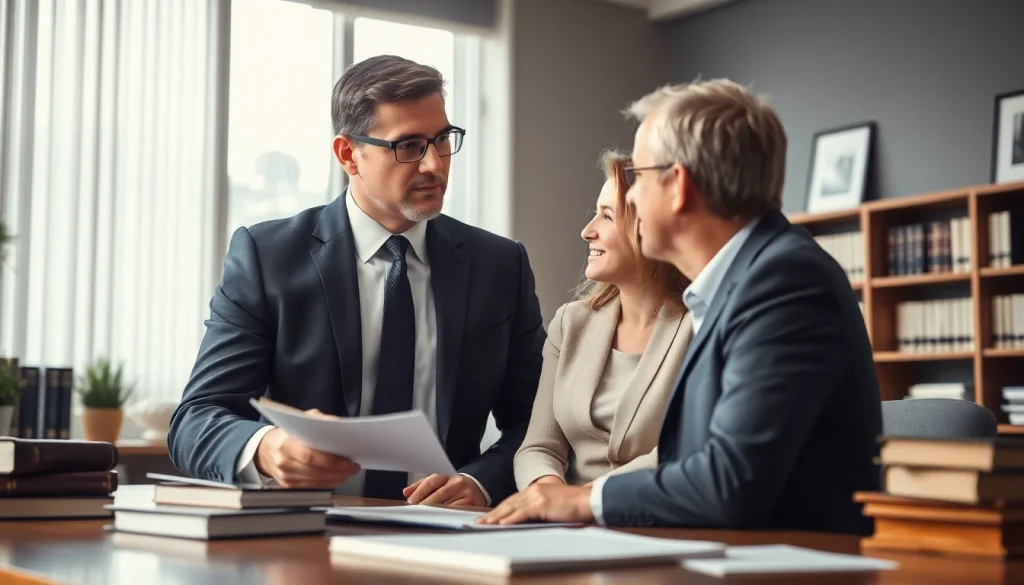 Consultation with Car Accident Lawyer Clearwater FL in a professional office setting.