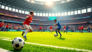 استمتع بمشاهدة كورا لايف أثناء مباراة كرة قدم مثيرة مع جماهير شغوفة ولاعبين ديناميين.