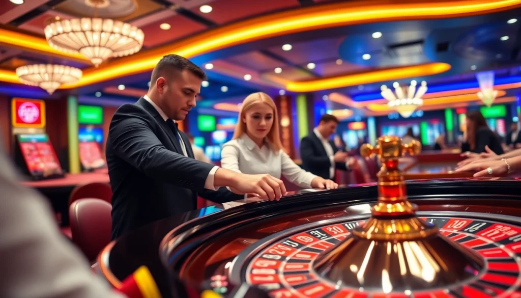 1win reyler oyununda gözəl bir kazino mühiti ilə oyunçuların həyəcanını yaşayın.