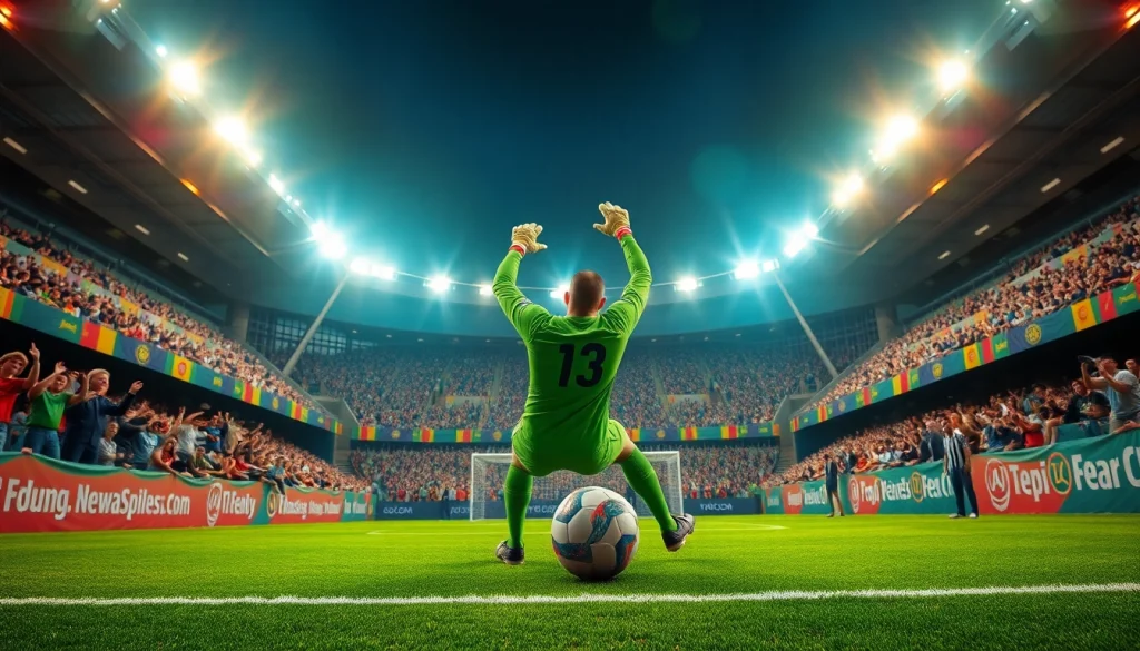 ดูบอลสด ผลบอลสดthscore กับผู้รักษาประตูที่กำลังเซฟประตูอย่างงดงาม