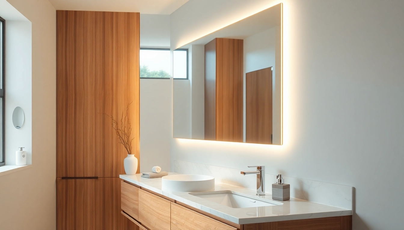 Elevate Your Space with a Mirror with Lights: Style and Functionality Combined