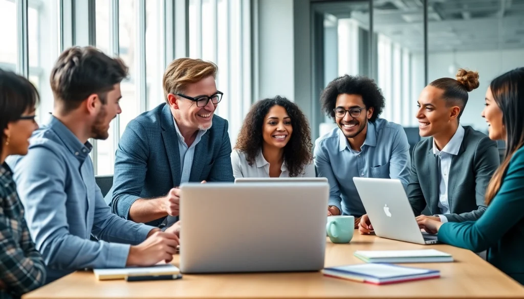 Showcasing founder leadership insights during a dynamic team discussion in a bright office.