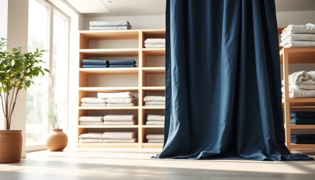 Ontdek hoogwaardige linnen stoffen in diverse kleuren en texturen, prachtig gepresenteerd.