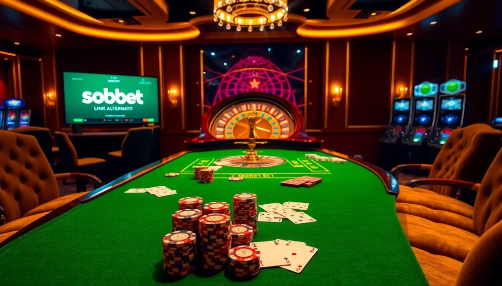 Experience the excitement of sbobet link alternatif with engaging casino visuals.