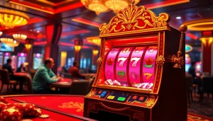 Experience thrilling gameplay at slot scatter hitam machines with immersive casino visuals.