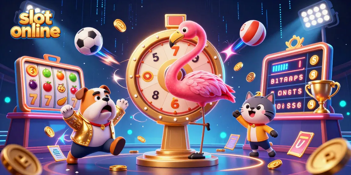 Mengungkap keseruan slot online dengan karakter flamingo, bulldog, dan kucing yang menampilkan hadiah menarik.